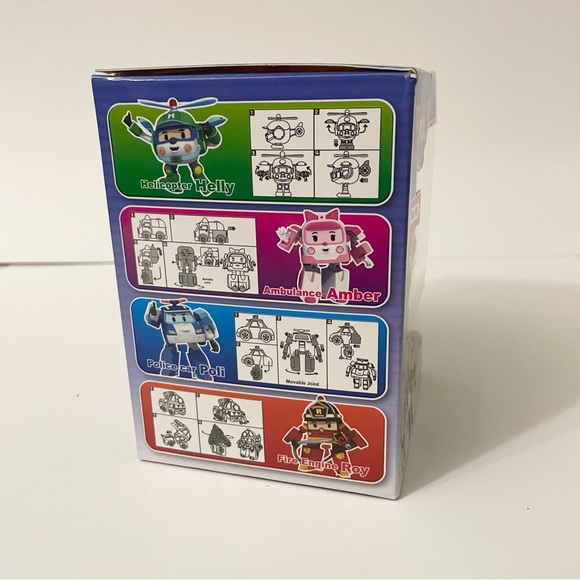 Robocar Poli Mark Take n Play Transforming Robot Toy - Picture 6 of 11